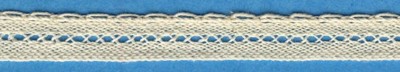 8mm Battenberg lace tape white