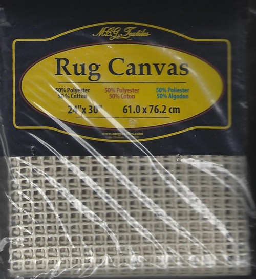 3.75 Mesh Rug Canvas for Latch Hook, Locker Hook, Rug Hooking